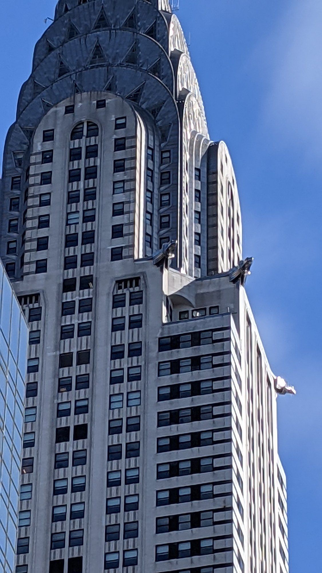 The Chrysler building "gargoyles" 04, a Wikimedia Commons photograph in Michael Stern's encyclopedia