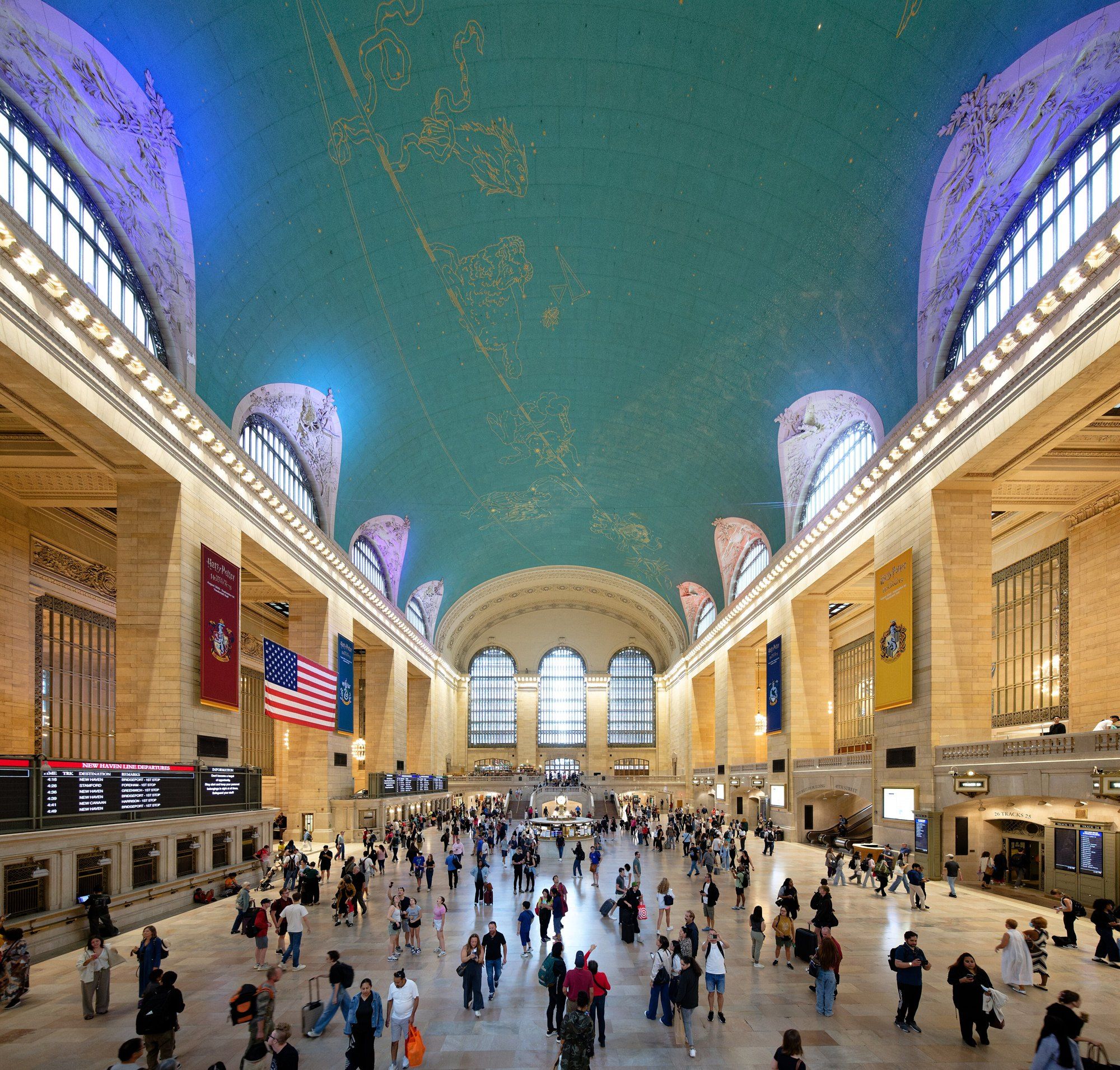 Main Concourse, Grand Central Terminal, August 30, 2024 001, a Wikimedia Commons photograph in Michael Stern's encyclopedia