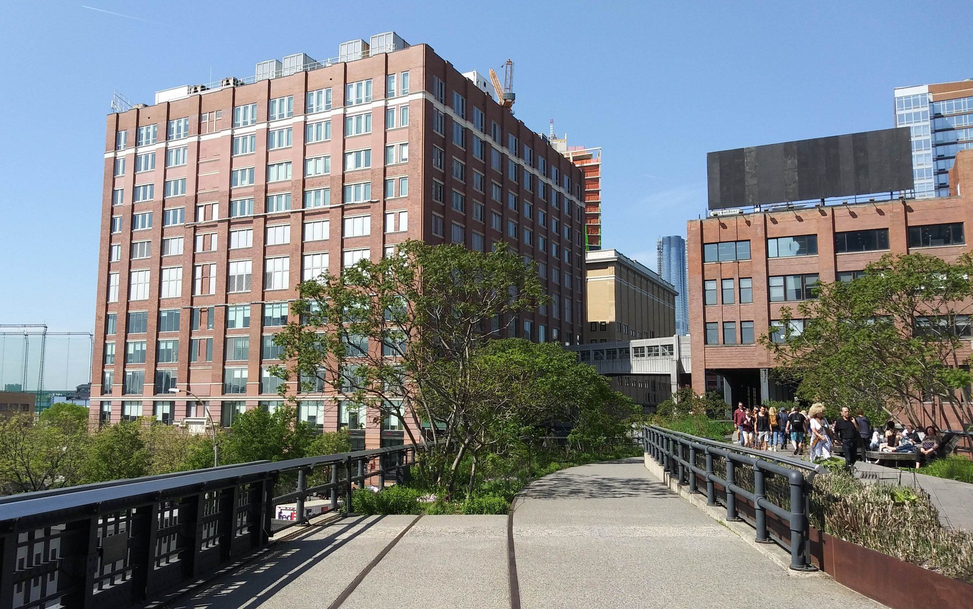 High Line Park near 14th street, a Wikimedia Commons photograph in Michael Stern's encyclopedia
