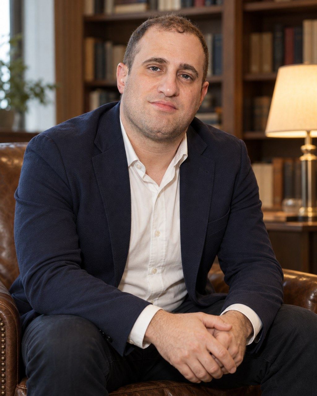 Michael Stern, a portrait for his biography entry